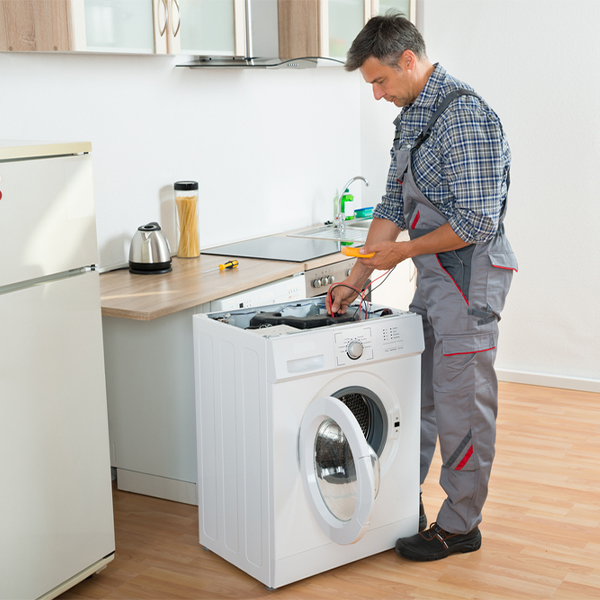 can you walk me through the steps of troubleshooting my washer issue in Lumberland